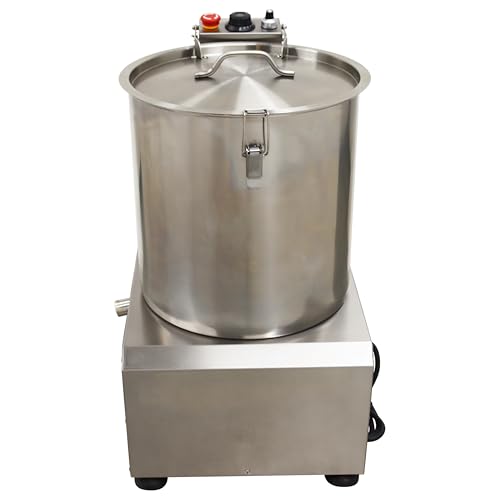 TECHTONGDA Electric Food Dehydrator Spin Dryer 18L Centrifugal Dryer Stainless Steel for Vegetable Fruit Meat