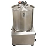 TECHTONGDA Electric Food Dehydrator Spin Dryer 18L Centrifugal Dryer Stainless Steel for Vegetable Fruit Meat