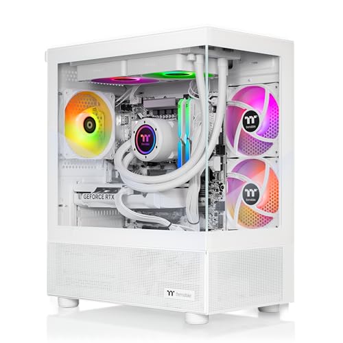 Thermaltake LCGS View u2670S-170 Gaming Desktop (Intel® Core™ Ultra 7 265KF, ToughRam 32GB DDR5 6000MT/s RGB Memory, NVIDIA GeForce® RTX 5070, 1TB NVMe M.2, WiFi, Windows 11) V17S-B860-570-LCS