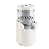Oreilet Electric Orange Juicer, 45W USB Rechargeable Citrus Juicer Machine Juice Squeezer for Lemon Orange Citrus Lime Grapefruits, Countertop Small Kitchen Appliance