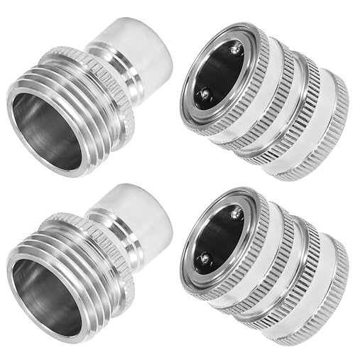 M MINGLE Garden Hose Quick Connect Fittings