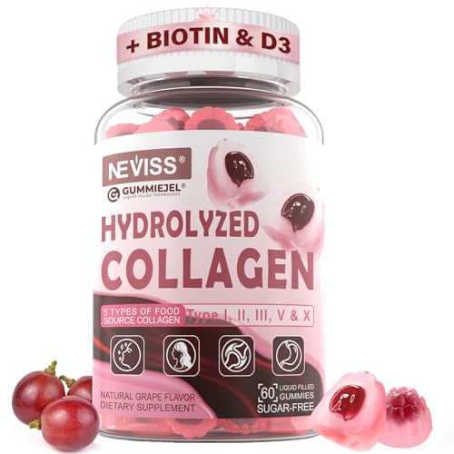 NEVISS Sugar Free Collagen Peptides Gummies for Women