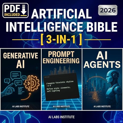 Artificial Intelligence Bible (3-in-1): AI Agents, Prompt Engineering & Generative AI. Automate & Scale — Beginner's Guide to Slash Costs, Save Time & Accelerate Growth: ChatGPT Insights Included
