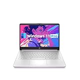 HP 14'' Light Student Laptop - Microsoft Office 365 | Windows 11 Pro | 14 inch HD | AI-Powered | 11 Hr Batter | N-Serious Laptop | 16GB RAM, 128GB UFS, 256GB Extend Micro SD | Honey Lavender