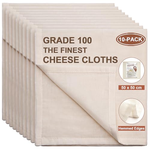 eFond Hemmed Cheese Cloths
