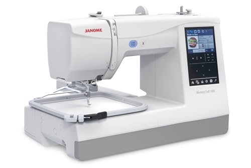 Janome Memory Craft 100E Embroidery Only Machine - Max Embroidery 5.5" x 5.5"