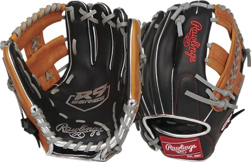 Rawlings | R9 Youth Contour FIT Baseball Glove | Sizes 11" - 12" | Multiple Styles