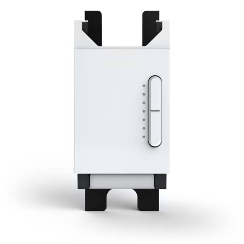 Smart Dimmer by Deako, Single-Pole, Rocker-Style Dimming, 2.4 GHz Wi-Fi, Remote App, Voice Control w/Alexa, Google Home, No Hub Required, Neutral Wire Required, White