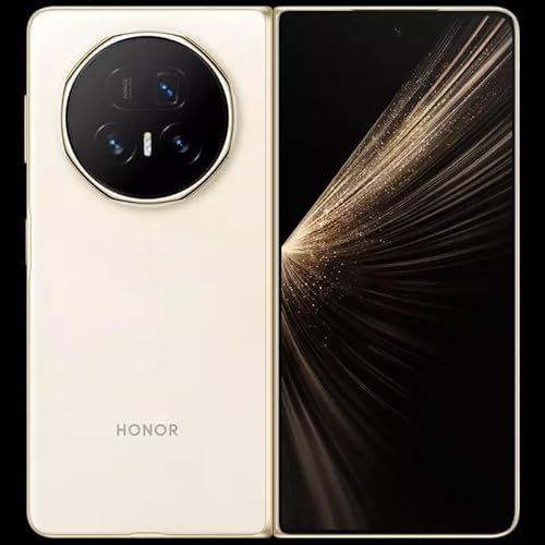 HONOR Magic V5 5G ​MBH-N49​ Smartphone ​(​GSM​, International Version) Android 15 | Triple Rear Cameras (50MP+50MP+64MP) | 16G RAM 512G ROM | 7.96"​ (​​Ivory White​ - Exclusive Colour)