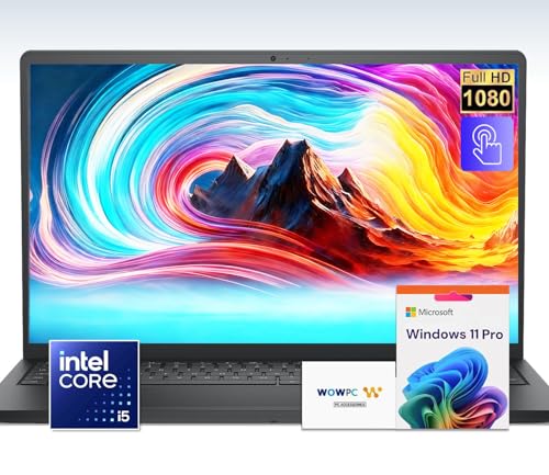 Dell Inspiron Touchscreen Laptop | Intel 10-Core i5-1334U (Beat i7-1250U) | 15.6" FHD Anti-Glare | 64GB RAM | 2.5TB Storage (2TB PCIe SSD + 512GB Portable Drive) | Win 11 Pro | w/WOWPC 3-in-1 Bundle