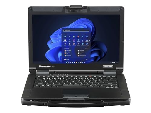 Panasonic Toughbook FZ-55 MK3, Intel Core i5-13th Gen vPro @ up to 4.7GHz, 14-inch HD 1366 x 768 Display, Non-Touch, Intel UHD Graphics, 16GB, 512B SSD, Wi-Fi 6E, Windows 11 Pro