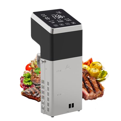 Commercial Sous Vide Precision Cooker 1400W | Fast-Heating Immersion Circulator | Thermal Sous Vide Machine with Accurate Temperature & Timer | IPX7 Waterproof | Quiet | For Restaurants & Home Kitchen