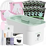 BUMPLYBEE 7000ml Paraffin Wax Machine for Hand and Feet-White Hand Wax Paraffin Machine for Hands with 10pcs Aloe Vera Paraffin Bath Refills,Ideal Gifts for Women