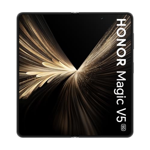 ​​H​onor Magic V​5 5G ​​MBH-N49​ (​GSM​, International Version)​ ​Folding Screen | 512GB​ Storage 1​6GB ​RAM Dual-SIM ​Factory ​Unlocked Android 1​5 ​Smartphone (​Black)