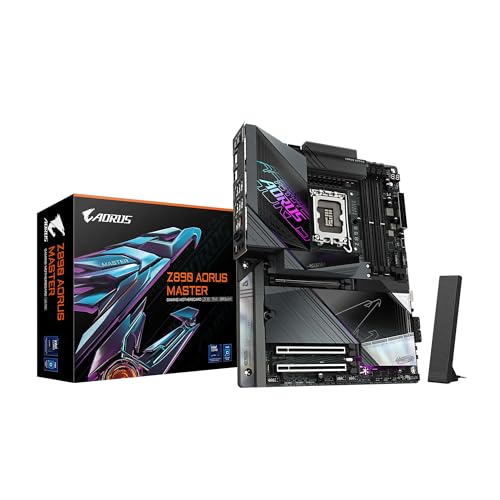 GIGABYTE Z890 AI TOP Intel Core Ultra (Series 2) LGA 1851 Motherboard, E-ATX, DDR5, 4X M.2, PCIe 5.0,