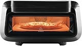 Frigidaire Electric Indoor Pizza Oven – Reach Temperatures of 700°F – Stone Bake 12” Pizzas in Minutes – Portable Countertop Oven with Air Fry and Bake. Peel Included Model FRPO100B