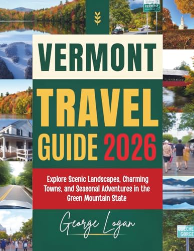 Vermont Travel Guide 2026 (Full Color): Explore Scenic Landscapes, Charming Towns, and Seasonal Adventures in the Green Mountain State