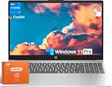 HP 2025 New 15.6" Touch-Screen Business Laptop, Intel 6-core i3-1215U Up to 4.4 GHz, 64 GB RAM, 2 TB SSD, Intel UHD Graphics, Long Battery Life, Wi-Fi 6E, Copilot AI Chat, Windows 11 Pro, Accessories