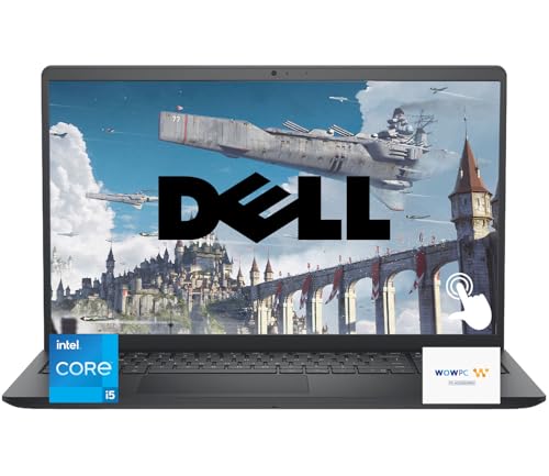 Dell Inspiron 15 Laptop, 15.6" FHD (1920 x 1080) Touchscreen, Gen 13 Intel Core i5, 64GB RAM 2.5TB Storage (2TB PCIe SSD + 512GB Portable Drive), Windows 11 Pro, Anti-Glare Coating, w/WOWPC Bundle