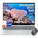 HP OmniBook 7 Touchscreen Laptop -Intel Core 9 270H Beat i7-13650HX -16" 2K OLED 120Hz -64GB RAM -1TB SSD -Windows 11 Pro -Backlit Keyboard-Video Editing Business Computadora Portátil PC Copilot