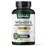 Built by Nature Multivitamin for Women – Daily Womens Multivitamin Supplement with Essential Vitamins & Minerals – Energy, Immunity & Beauty Support – 90 Tablets