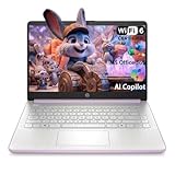 HP Stream 14 Student Business Laptop, Microsoft Office 365, Copilot AI, 4GB RAM, 128GB UFS, 1TB Cloud Storage, Intel N150 Processor(Quad-core), Honey Lavender, Windows 11 Home, with 5ave Kit