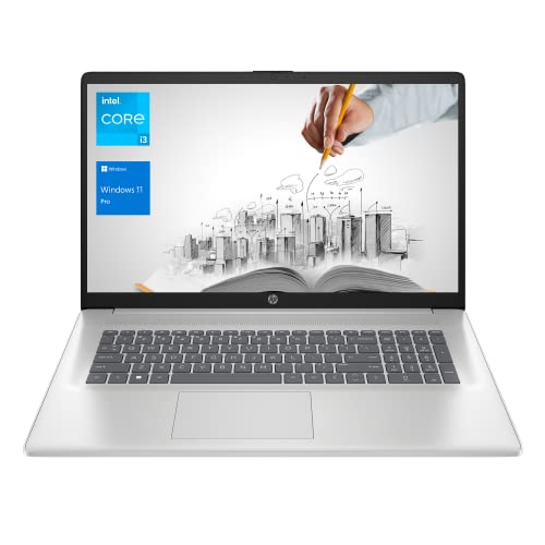 HP 17inch Laptop - Intel i3-N305 Beat i7-1165G7 - Windows 11 - HD+ IPS Display - Computadoras Portatil Laptop - Microsoft Copilot - 10Hours Battery Life - School Student