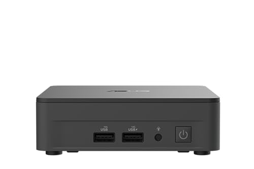 ASUS NUC 13 Pro Slim Full System Mini PC with Intel 13th Gen Core i5-13420H, 8GB DDR4 RAM, 512GB PCIe G4x4 NVMe SSD, Thunderbolt™ 4, Wi-Fi 6E & Bluetooth 5.3, Win 11 Pro, VESA Mount Included