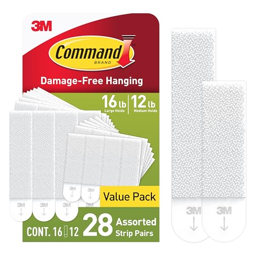 Command 15 lb & 10 lb Large - 16 Assorted Pairs