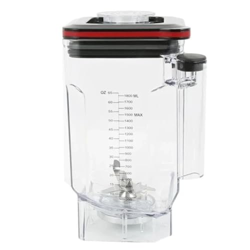 BSMNJDF 1.8 Liter Mixing CupBlade Cup Lid Compatible with Aonuosi/L K S/Power Power Blender-Food Grade Accessories for Small Appliances