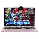 NIMO 15.6" IPS FHD-Gaming-Laptop, AMD Ryzen 7 7735HS 64GB DDR5 RAM 2TB SSD (Beats i7-12650H, 8C/16T, Up to 4.75GHz) Computer with Radeon 680M Graphics 100W Type-C Backlit Keyboard Fingerprint