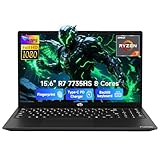NIMO 15.6" IPS FHD-Gaming-Laptop, AMD Ryzen 7 7735HS 64GB DDR5 RAM 1TB SSD (Beats i7-12650H, 8C/16T, Up to 4.75GHz) Computer with Radeon 680M Graphics 100W Type-C Backlit Keyboard Fingerprint