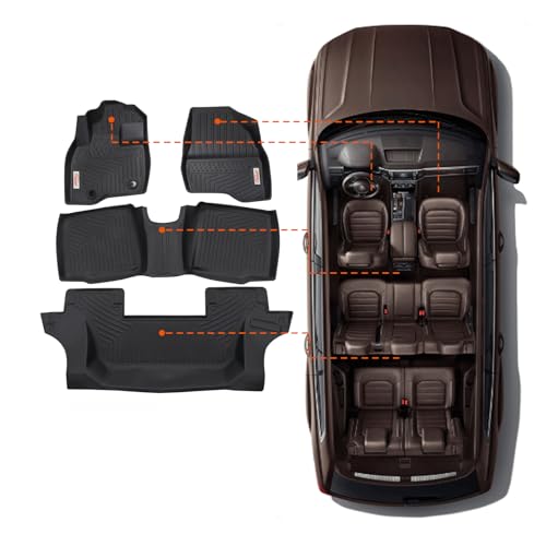 Tesson Floor Mats for Suburban/Tahoe/Model Y/Camry/Murano/CX90/Envision/Econoline/Trax/CRV/HRV
