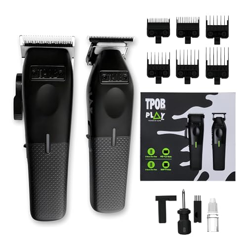 TPOB Mini Play Professional Hair Clippers (Black Set)