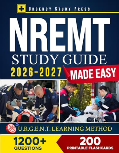 NREMT Study Guide Made Easy: Crush the Exam & Launch Your EMS Career with a Proven System That Builds Confidence, Teaches What Matters & Gets You Exam-Ready—Fast | Flashcards & Practice Questions