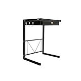Kitchen Counter Shelf, Small Appliances And Air Fryer Storage Racks Microwave Oven Kitchen Counter Layered Drawer Toaster Shelf(Black)