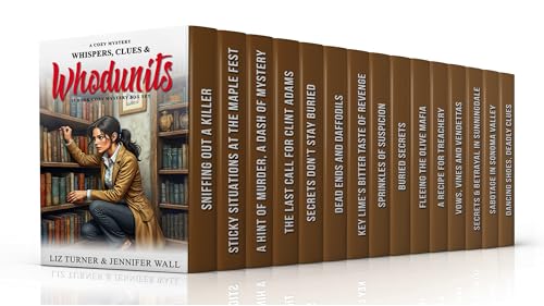 Whispers, Clues & Whodunits: 15 Book Cozy Mystery Box Set