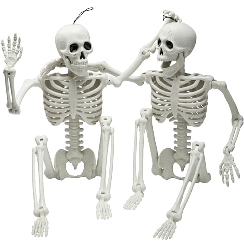 JOYIN 2PCS Halloween Skeleton Decor