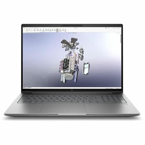 HP ZBook X G1i 16" Mobile Workstation - WQUXGA - 120 Hz - Intel Core Ultra 9 285H - vPro Technology - 32 GB - 1 TB SSD - English Keyboard - Smart Card Reader - Meteor Silver - Intel Chip - 3840 x 2400