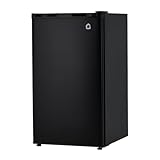 Garvee 3.2 Cu. Ft. Compact Refrigerator | Single Door Mini Fridge with Energy-Efficient & Quiet Operation | for Dorm, Office, Bedroom, Kitchen, Bar Use​ with Adjustable Shelves