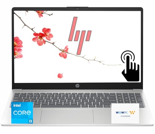 HP Pavilion Laptop, 15.6" HD Touchscreen, Intel i3-1315U, 64GB RAM 2.5TB SSD(2TB SSD+512GB Drive), Windows 11 Pro, WiFi 6, BrightView, HD Audio, HD Camera, Up to 10.25 Hrs Use, w/WOWPC 3-in-1 Bundle