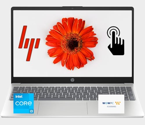 HP Pavilion Laptop, 15.6" HD Touchscreen, Intel i3-1315U, 64GB RAM 1.5TB SSD(1TB SSD+512GB Drive), Windows 11 Pro, HD Camera, WiFi 6, HD Audio, BrightView, Up to 10.25 Hrs Use, w/WOWPC 3-in-1 Bundle