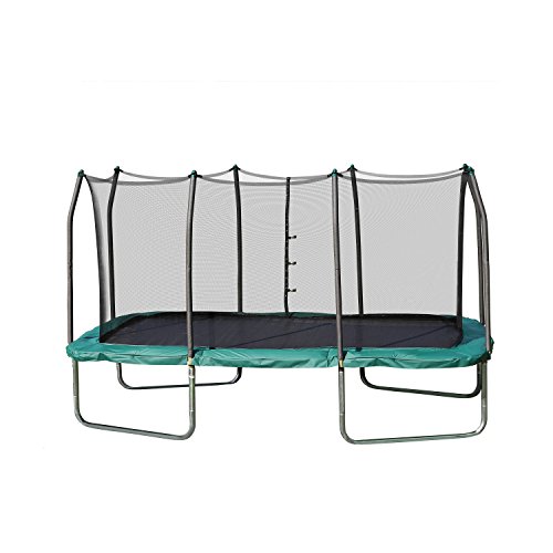 Skywalker Trampolines 14X8 15x9 FT Rectangle Trampoline with Enclosure Net