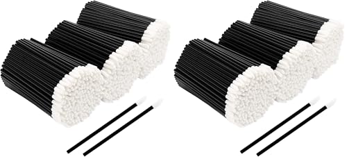 700 Piece Disposable Lip Wands - Lip Brushes, Lipstick & Gloss Applicators - Lint Free Makeup Applicator Brush Beauty Tool