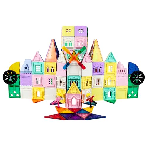 PicassoTiles Magnetic Tile Building Block Set
