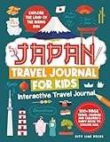 Japan: Explore The Land of The Rising Sun: 100+ Page Travel Journal and Children's Diary Book To Explore Asia