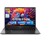 NIMO 15.6" FHD IPS Student-Laptop-Computer - Intel Core i3-1215U(Beat i5-1135G7, 6 Cores Up to 4.4GHz), 64GB RAM 1TB SSD, 65W Type-C, 2 Years Warranty, Fingerprint, Backlit Keyboard, Wi-Fi 6, BT5.2