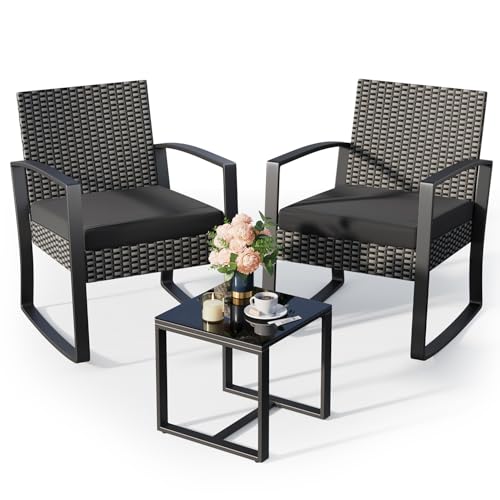 Qsun 3 Pieces Patio Furniture Set