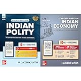 UPSC Courseware 2025-26 Combo: Indian Polity, 8e by M Laxmikanth + Indian Economy, 17e by Ramesh Singh | UPSC CSE Prelims & Mains | Previous Years' Question Papers(PYQs)