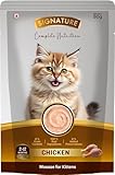 Grain Zero Kitten Cat Wet Mousse 80g | Chicken | Rich in Protein | Promotes Hydration & Easy to Digest | Grain Free | No Artificial Flavours | Packed with Essential Vitamins & Antioxidants